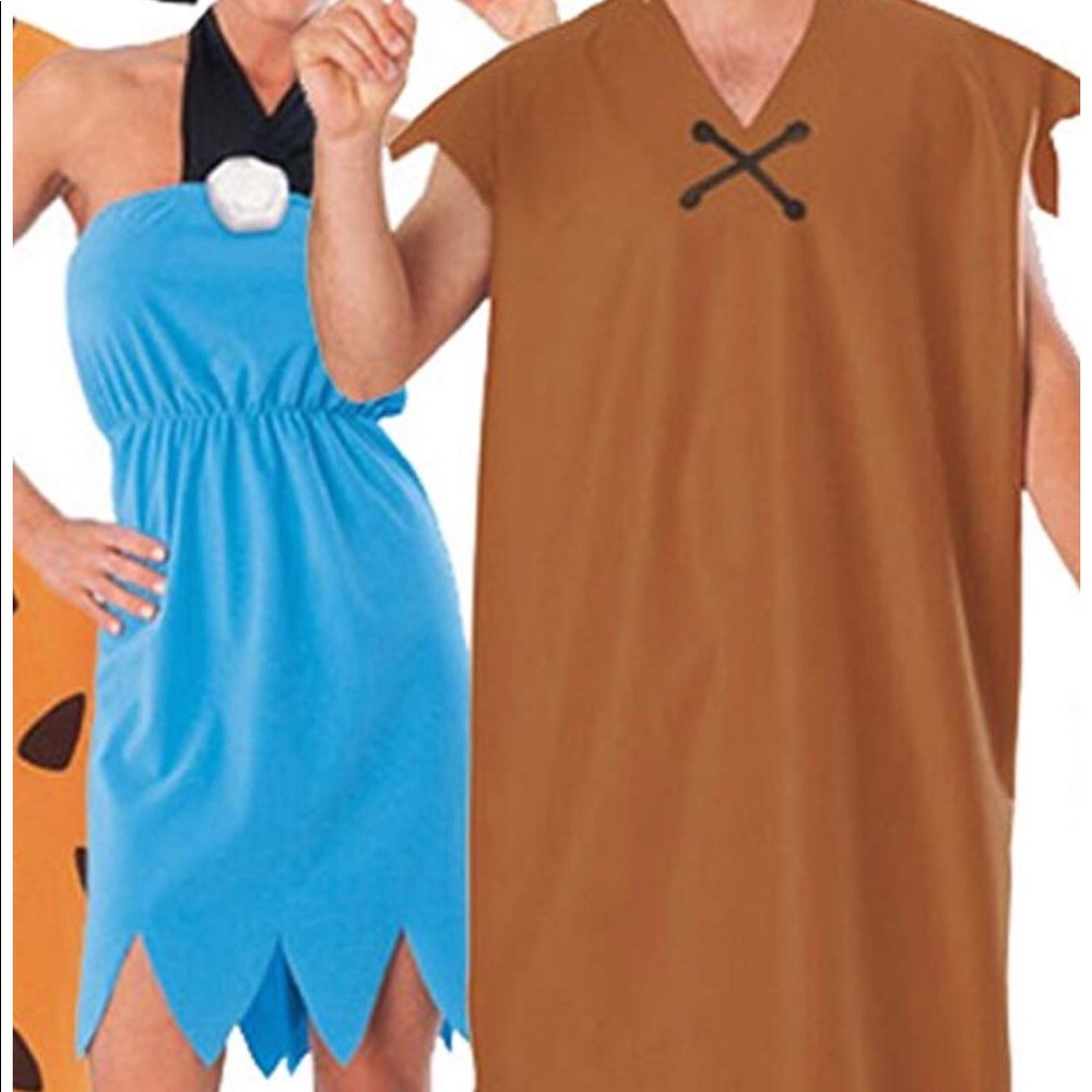 Flintstone Couple Halloween Costumes